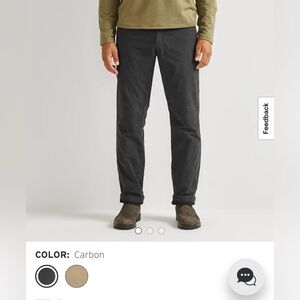 Eddie Bauer Men's Fleece Lined Pants NWT